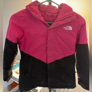 The North Face, size small, girls winter jacket.